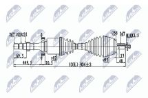 Приводной вал 