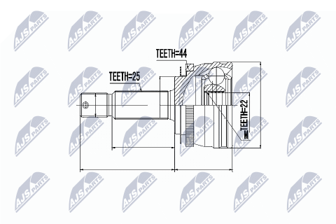 Шарнирный комплект, приводной вал Шарнирный комплект, приводной вал