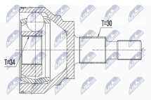 Шарнирный комплект, приводной вал Шарнирный комплект, приводной вал