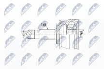 Комплект шарнірів, приводний вал 