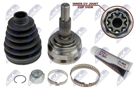 Комплект шарнірів, приводний вал 