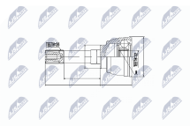 Шарнирный комплект, приводной вал Шарнирный комплект, приводной вал