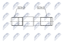 Проміжний вал 