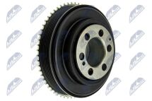 Шків, колінчатий вал 