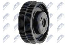 Шків, колінчатий вал 