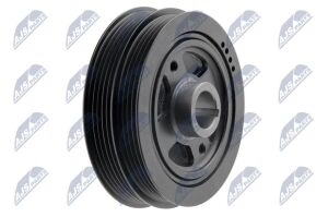 Шків, колінчатий вал