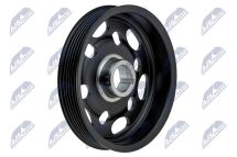 Ременный шкив, коленчатый вал 