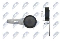 Натяжний ролик, поліклиновий ремінь 