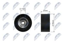 Натяжной ролик, поликлиновой ремень Натяжной ролик, поликлиновой ремень