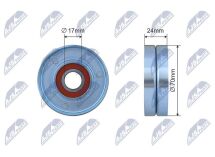 Натяжний ролик, клиновий ремінь 