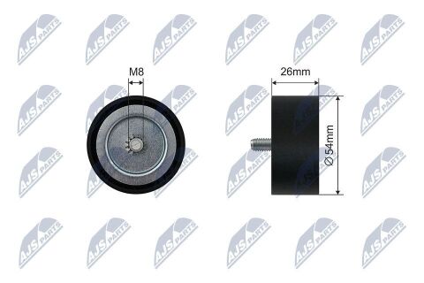 Натяжной ролик, поликлиновой ремень 