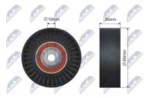 Ролик натяжний 