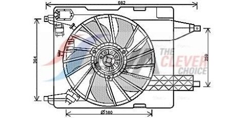 Вентилятор, система охолодження двигуна