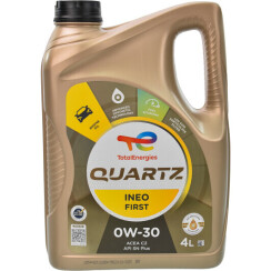 Моторна олива TOTAL QUARTZ INEO FIRST 0W-30, 4 літри