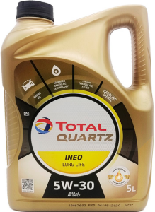 Моторное масло Total QUARTZ INEO LONG LIFE 5W-30, 5 литров