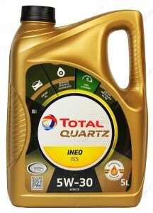 Моторна олива TOTAL QUARTZ INEO ECS 5W-30, 5 літрів