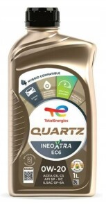Моторное масло TOTAL QUARTZ INEO XTRA EC6 0W-20, 1 литр