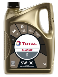 Моторна олива TOTAL Classic 9 C4 5W-30, 5 літрів