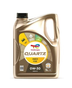 Моторна олива TOTAL QUARTZ INEO FDE 0W-30, 5 літрів