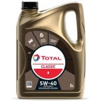 Моторна олива Total Classic 9 5W-40, 5 літрів
