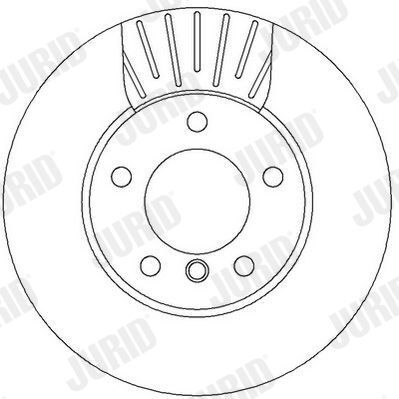 Тормозной диск пер. BMW 1: E81/E87/E90 04- (292*73,6) компл. 2шт