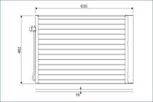 Радиатор кондиционера X5 (E70/F15/F85)/X6(E71/E72/F16/F86) 2.0D-4.8 06-
