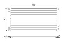 Радиатор кондиционера VIVARO/TRAFIC 1.6 CDTi/dCi 14-