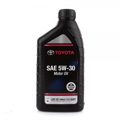Моторное масло TOYOTA MOTOR OIL 5W-30, 0,946л Моторное масло TOYOTA MOTOR OIL 5W-30, 0,946л