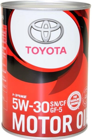 Моторна олива Toyota SN/GF-6А 5W-30, 1 літр