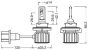Автолампа OSRAM LED 2шт. P26.4T 10 15W, фото 3 - інтерент-магазин Auto-Mechanic