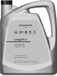 Моторное масло VAG Longlife II 0W-30, 4 литра Моторное масло VAG Longlife II 0W-30, 4 литра
