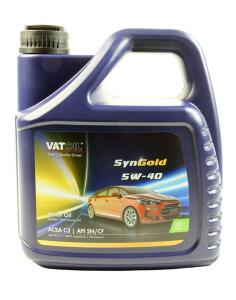 Моторна олива Vatoil SynGold 5W-40, 4 літри