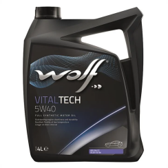 Моторное масло WOLF VITALTECH 5W-40, 4 литра Моторное масло WOLF VITALTECH 5W-40, 4 литра