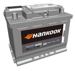 Акумулятор Hankook 12В AGM Start-Stop 60Ач 680A(EN) R+ Акумулятор Hankook 12В AGM Start-Stop 60Ач 680A(EN) R+