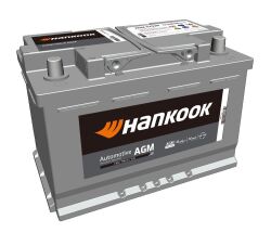 Аккумулятор Hankook 12В AGM Start-Stop 70Ач 760A(EN) R+