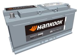 Аккумулятор Hankook 12В AGM Start-Stop 105Ач 950A(EN) R+ Аккумулятор Hankook 12В AGM Start-Stop 105Ач 950A(EN) R+