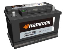 Акумулятор Hankook 12В EFB Start-Stop 65Ач 650A(EN) R+