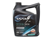 Моторна олива WOLF OFFICIALTECH LS-FE 0W-20, 5 літрів