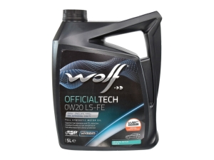 Моторна олива WOLF OFFICIALTECH LS-FE 0W-20, 5 літрів