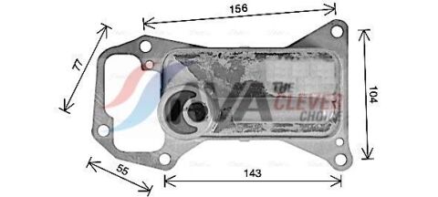 BMW Масляний радіатор 3 E90, 5 F10, 7 F01, X5 E70, X6 3.0d BMW Масляний радіатор 3 E90, 5 F10, 7 F01, X5 E70, X6 3.0d