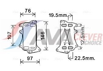 BMW Оливний радіатор (без корпуса) 1 F20, 2, 3 F30, 4, 5 F10, X1 E84, X3 F25, X5 F15 2.0d BMW Оливний радіатор (без корпуса) 1 F20, 2, 3 F30, 4, 5 F10, X1 E84, X3 F25, X5 F15 2.0d