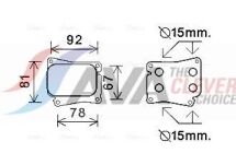 Оливний радіатор (без корпусу) Mercedes-Benz W203/204/211/212, Sprinter