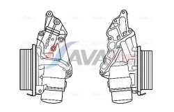 Олійний радіатор (з корпусом) Mercedes-Benz W203/W204/W211/W212/X164/W164/221/Sprinter/Vito 2.5/3.5