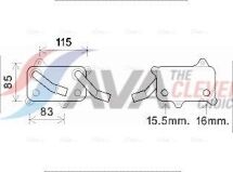 Оливний радіатор Mercedes-Benz W202/210/211/W163/220/Vito