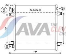 Радіатор кондиціонера (конденсатор) Nissan Patrol VI 5.6 10–, Infiniti QX56 10–, QX80 13–