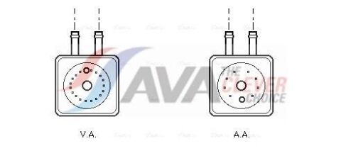 VW Оливний радіатор Audi A3/4/6, Golf IV, Passat, T5, Ford, Skoda Octavia I VW Оливний радіатор Audi A3/4/6, Golf IV, Passat, T5, Ford, Skoda Octavia I