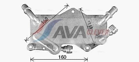 VW Оливний радіатор Audi A6/7 2.0/3.0 11- VW Оливний радіатор Audi A6/7 2.0/3.0 11-