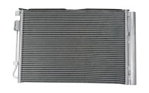 Радіатор кондиціонера (конденсатор) з осушувачем Hyundai Solaris IV, Accent, Kia Rio III 2010–