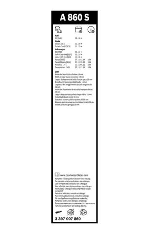 К-т щіток склоочисника 600*475, AUDI, BMW, VW, BYD К-т щіток склоочисника 600*475, AUDI, BMW, VW, BYD