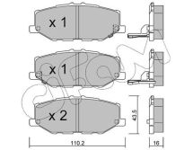 SUZUKI колодки тормозные передние JIMNY (A6G) 1.5 AllGrip 18-